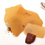 レフェルヴェソンス - 音と風の記憶～栗の渋皮煮&チュイール、あんこ、緑茶のアイスクリーム、ラム酒のクレームディプロマット