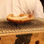 はらまさ - カニの甲羅の中にはカニの身とカニ味噌