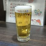 つかふき屋 - 生ビール