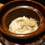 薫 HIROO - 松葉ガニとイクラと白トリュフのリゾット