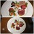 ビストロ文化洋食店 - 料理写真:◆前菜盛り合わせ◆♪①サーモンのマリネ、ゴーヤ②燻製たまご、レンコン③鴨の燻製、いぶりがっこ、なす、カブ、オクラ④金柑の白ワイン煮生ハムのせ⑤パテドカンパーニュ、ピクルス、サラミ、粒マスタード♪
