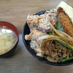 Densetsu No Sutadonya - トリプルすたみな爆肉丼。