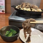 なみかた羊肉店 めえちゃん食堂 - なみかた羊肉店 めえちゃん食堂(山形県米沢市東)義経焼 元祖