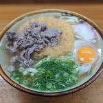 栄楽うどん - スペシャルうどん￥550