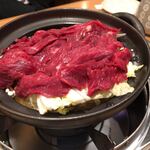 馬肉料理専門店さくら - さくら鍋二人前2980円