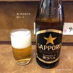東京ラーメン 東八軒  - 瓶ビール