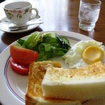 Coffee&cake non non - モーニング　ドリンク代＋\100