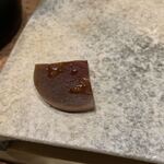 鮨 由う - スイカの奈良漬