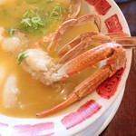 バーミヤン - 海鮮4種の濃厚 渡り蟹ラーメン