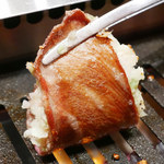 焼肉ぽんが - たたみねぎタン塩