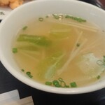 香楽 - セットのスープ