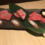 牛わか - 特選和牛三種盛合せ