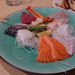 Sushi Tengoku - 1909_Sushi Tengoku-寿司天国- Kelapa Gading_SASHIMI M JYO@185,000Rp(上刺身盛合せM)