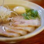 純手打ち 麺と未来 - 特製塩らーめん