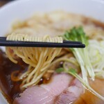 中華そば こてつ - 田村製麺の中細