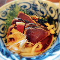 土佐料理 司 阪急グランドビル店 - かつおたたき五貫