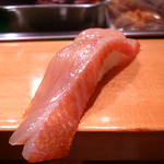 鮨処寿司大 - 銚子 金目鯛の昆布〆です。