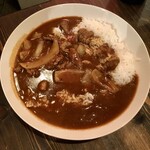 ホルモン豚金 - ホルモン屋のカレーライス