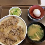 すき家 - 牛丼大盛り + 3点セット