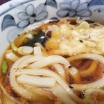 やしま - 麺と汁の表情。