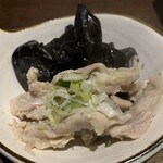 元気家元　とん - せせりとキクラゲ