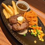 レストラン カタヤマ  - 駄敏丁ステーキ・１５０g（１，３５３円）２０１９年１１月