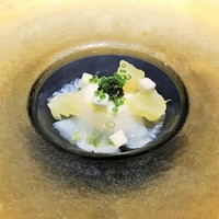 リストランテ･ヒロ  青山 - 淡路島のウマズラハギと蕪のパンナコッタ