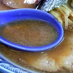 醤油専科 仙人掌 - チャーシューらーめん　スープ