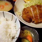 とんかつ専門 とんき - ロースカツ定食