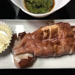 尾野旅館 - いか焼き