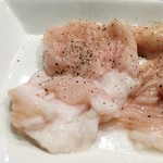 炭火焼肉ふじた - 甘く脂が美味しいホルモンでした。