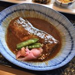 産直鮮魚と炊きたて土鍋ご飯の居酒屋 市場小路 - ●鯖の味噌煮おばんざいプレート
            ¥1298税込