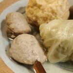 おかめ - おでん左から