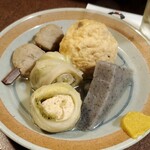 おかめ - 辛子がよく効きます。