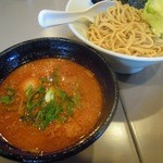 つけ麺 五ノ神製作所 - 12/3月の週末の特別限定、あん肝と海老のつけ麺