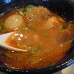 つけ麺 五ノ神製作所 - ３月の週末の特別限定、あん肝と海老のつけ麺