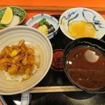 銀座 天一 - ミニ天丼セット