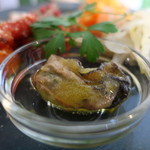 ワインとごはん iwasaki - 牡蠣のオイル煮