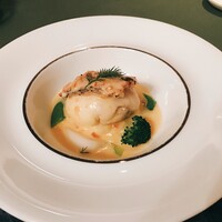 ラ・シャロント - 真鯛とズワイガニのムース真鯛ファルシーヴァプール