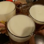 ビール長屋 貫太郎 - 2度目の来店で乾杯(^^♪