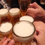 焼肉問屋 牛蔵 - 2019年11月　乾杯～！