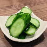 Not for sale! Akita Shiokoji pickled cucumber ¥380 (tax not included) ¥418 (tax included)