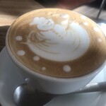 Cafe matin　-Specialty Coffee Beans- - スノーマンのラテアート可愛すぎ