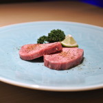 雪月花 たなかさとる - 神戸牛のタン元