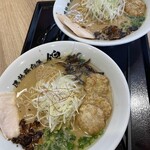 らーめん錦 - 揚げつくねの醤油　二杯