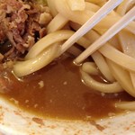 せんしゅう - 肉天うどん（550円）2012年2月