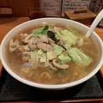 一発ラーメン はしご屋 - 一発ラーメン新味、ニンニク増し増し