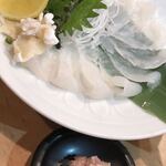 鮨のだり半 - 肝付きカワハギ！1200円