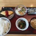 盛岡月が丘食堂 - 朝食セット（４００円）
