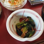 盛岡月が丘食堂 - キノコと野菜の味噌和え
